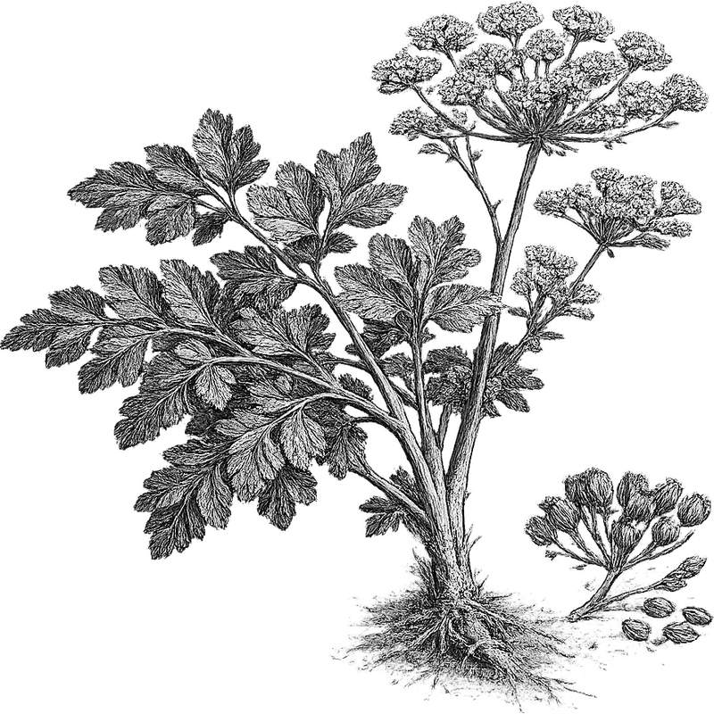Parsley essential oil